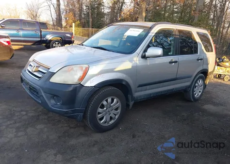2006 Honda Cr-V Ex из США, поврежденный, VIN SHSRD78896U415562